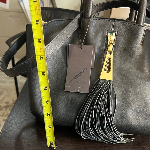 Black leather purse - Picture 3 of 7